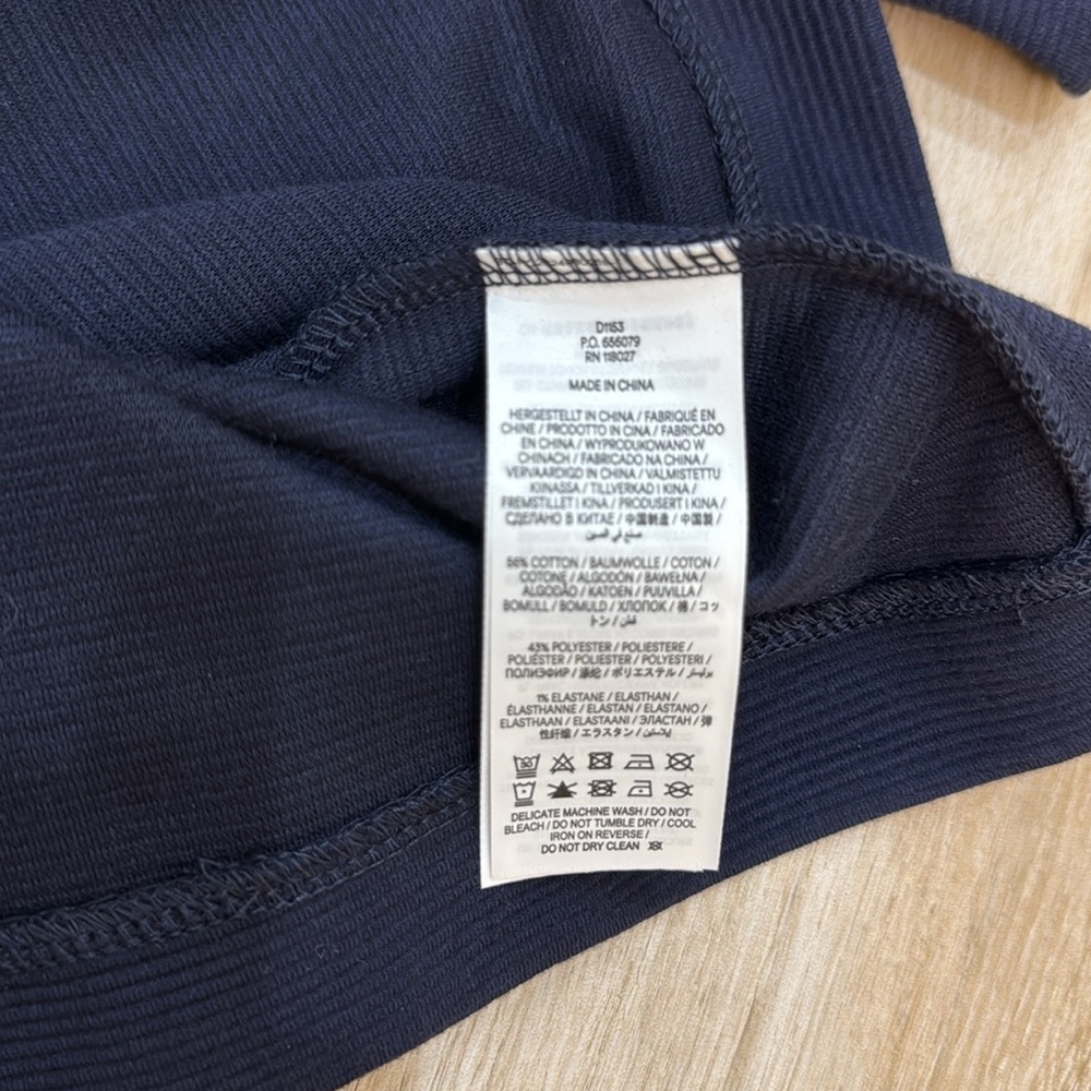 Boden Navy Blue Long Sleeve Shift Dress - Picture 15 of 16